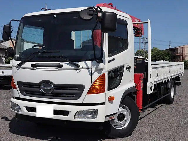 日野 レンジャー 中型/増トン クレーン付 4段 ラジコン の中古トラック【車両No.123707】