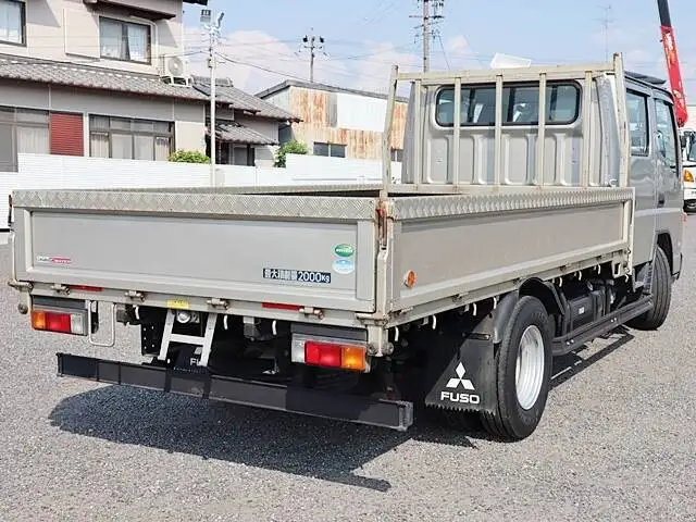 三菱 キャンター 小型 平ボディ Wキャブ TKG-FEA20の中古トラック画像3