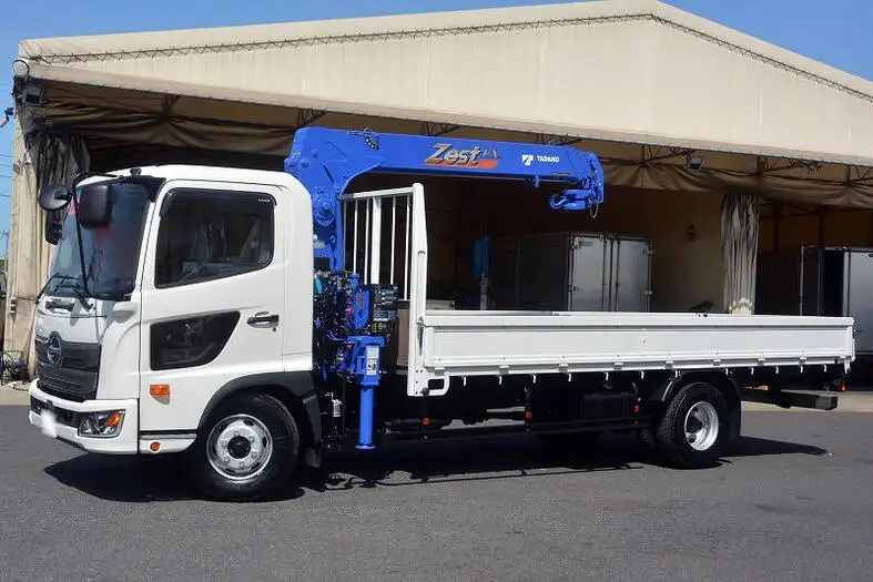 日野 レンジャー 中型/増トン クレーン付 4段 ラジコン の中古トラック【車両No.123839】
