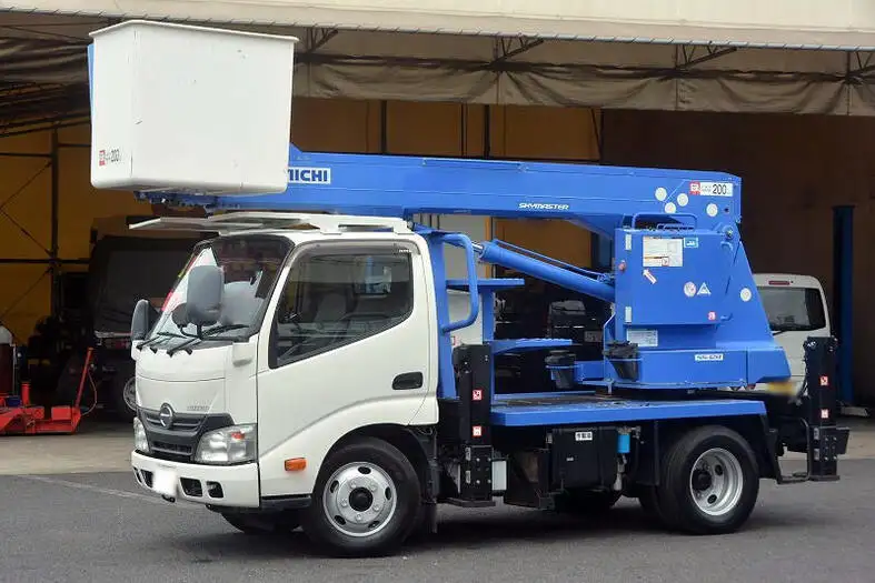 日野 デュトロ 小型 高所・建柱車 高所作業車 TKG-XZU600E の中古トラック【車両No.123847】