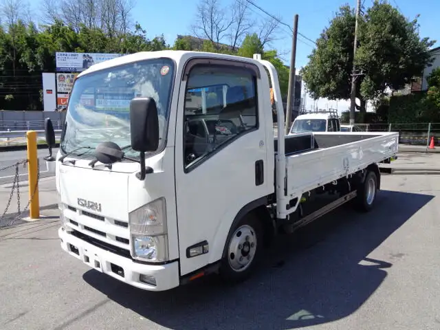 いすゞ エルフ 小型 平ボディ TKG-NLR85AR H26 の中古トラック【車両No.123850】