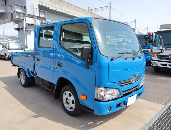 トヨタ ダイナ 小型 平ボディ Wキャブ 床鉄板の中古トラック画像2