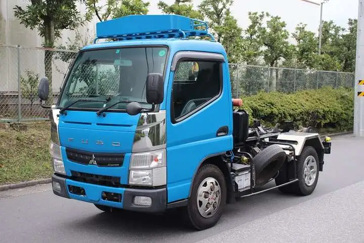三菱 キャンター 小型 アームロール ツインホイスト TKG-FEA50の中古トラック画像1