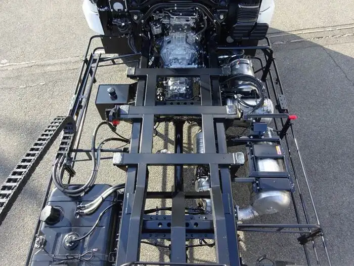 三菱 ファイター 中型/増トン 車両重機運搬 ラジコン ウインチの中古トラック画像10
