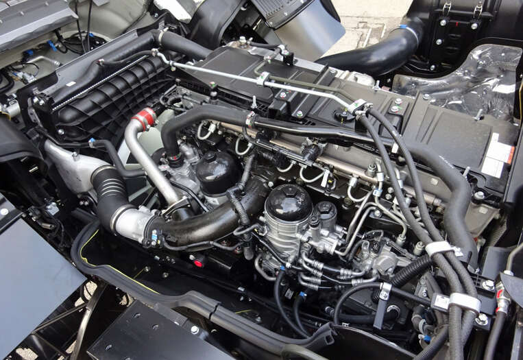 三菱 スーパーグレート 大型 車輌重機運搬 5段クレーン ラジコン|画像19