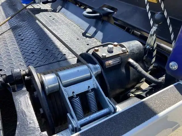 三菱 キャンター 小型 車両重機運搬 ラジコン ウインチの中古トラック画像8