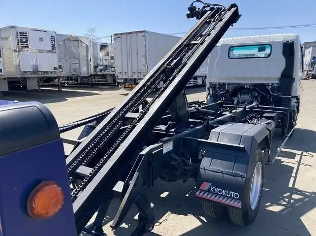 三菱 キャンター 小型 車両重機運搬 ラジコン ウインチの中古トラック画像14