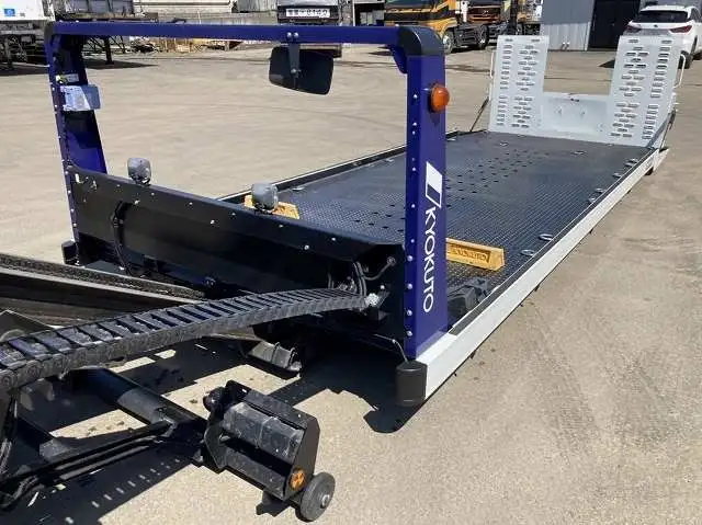三菱 キャンター 小型 車両重機運搬 ラジコン ウインチの中古トラック画像6