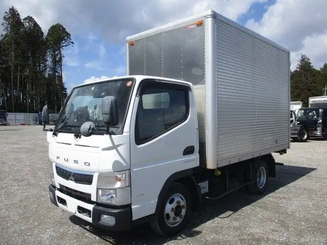 三菱 キャンター 小型 アルミバン TPG-FBA20 H30の中古トラック画像1