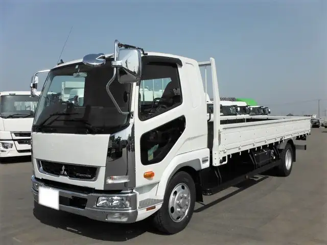 三菱 ファイター 中型/増トン 平ボディ ベッド 2KG-FK62F の中古トラック【車両No.123809】