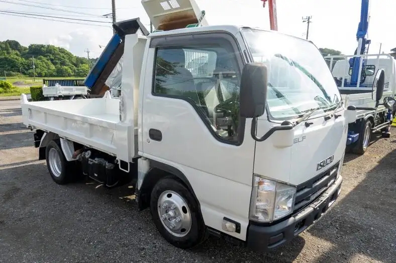 いすゞ エルフ 小型 ダンプ 強化 TKG-NJR85ADの中古トラック画像2