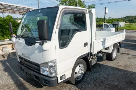 いすゞ エルフ 小型 ダンプ 強化 TKG-NJR85ADの中古トラック画像1