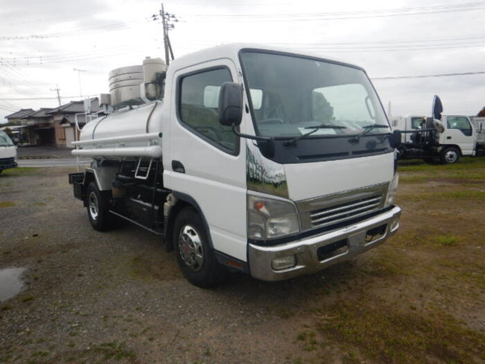 三菱 キャンター 小型 タンク車 バキューム PDG-FE83DY|画像2