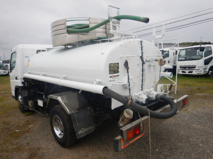 三菱 キャンター 小型 タンク車 バキューム PDG-FE83DY|画像3