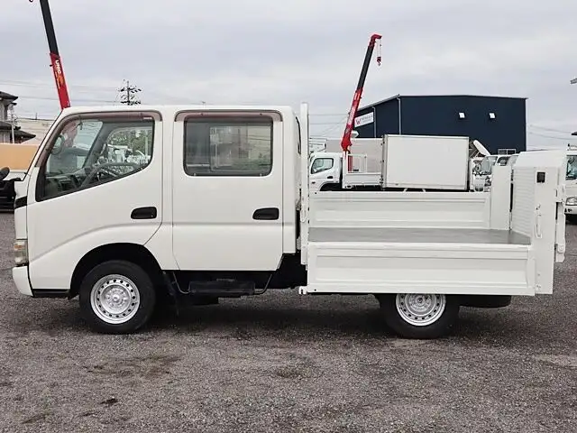 トヨタ トヨエース 小型 平ボディ Wキャブ 床鉄板の中古トラック画像6