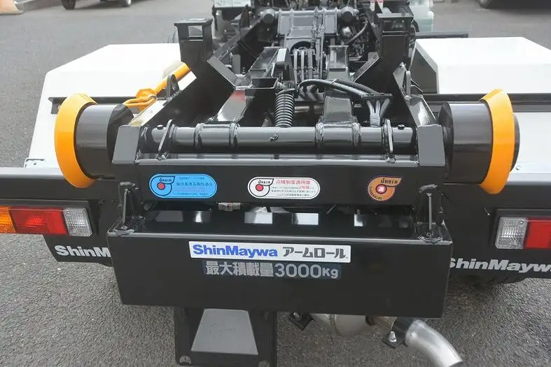 三菱 キャンター 小型 アームロール ツインホイスト 2RG-FBAV0の中古トラック画像5