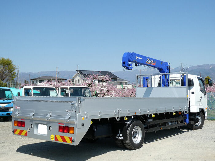 三菱 ファイター 中型 車輌重機運搬 4段クレーン ラジコン|画像2