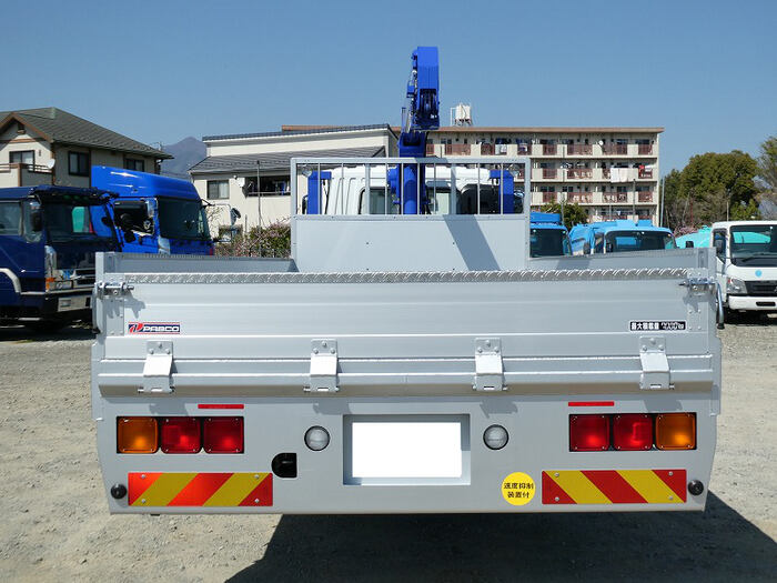 三菱 ファイター 中型 車輌重機運搬 4段クレーン ラジコン|画像4
