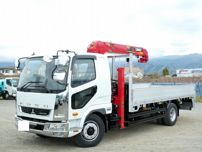 三菱 ファイター 中型/増トン 車両重機運搬 セルフローダー 2KG-FK62FZ