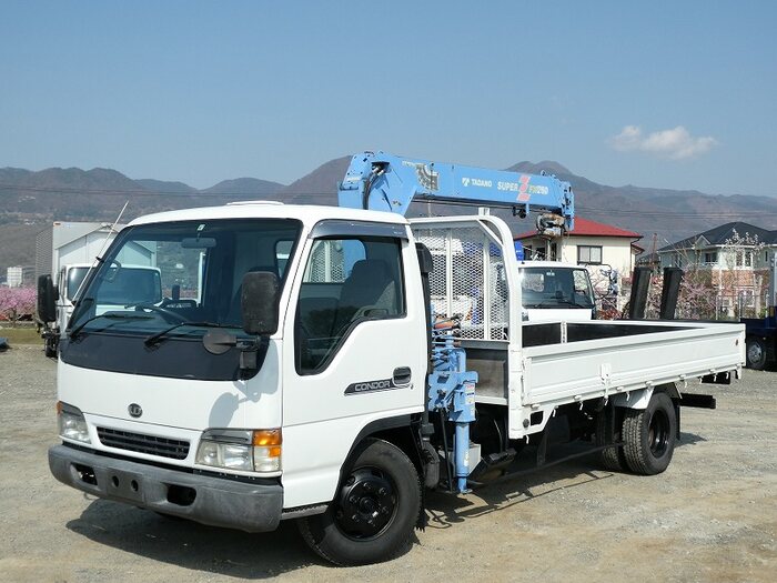 日産UD コンドル 小型 クレーン付 床鉄板 6段 の中古トラック【車両No.137358】