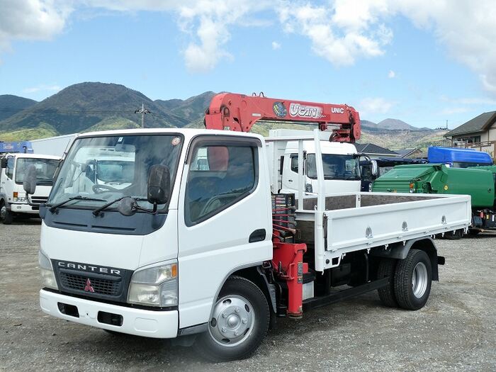 三菱 キャンター 小型 クレーン付 標準ロング KK-FE73EEN