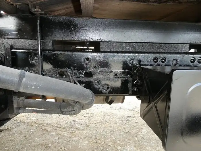 三菱 キャンター 小型 クレーン付 床鉄板 3段の中古トラック画像18