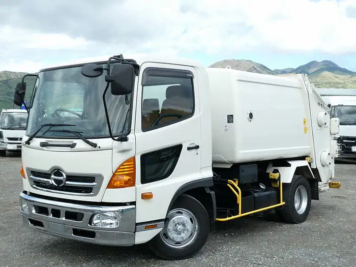 日野 レンジャー 中型/増トン パッカー車 巻き込み式 回転ダンプ式の中古トラック画像1