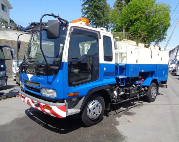 いすゞ フォワード 中型/増トン タンク車 高圧洗浄車 PB-FRR35D3の中古トラック画像1
