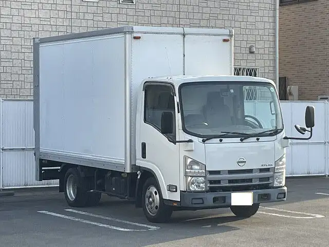 日産 アトラス 小型 アルミバン パワーゲート BKG-ALR85Nの中古トラック画像2