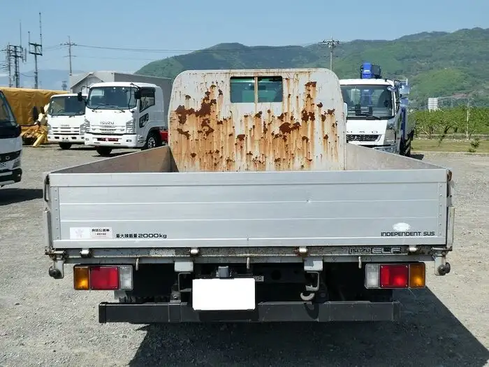いすゞ エルフ 小型 平ボディ 床鉄板 アルミブロックの中古トラック画像8
