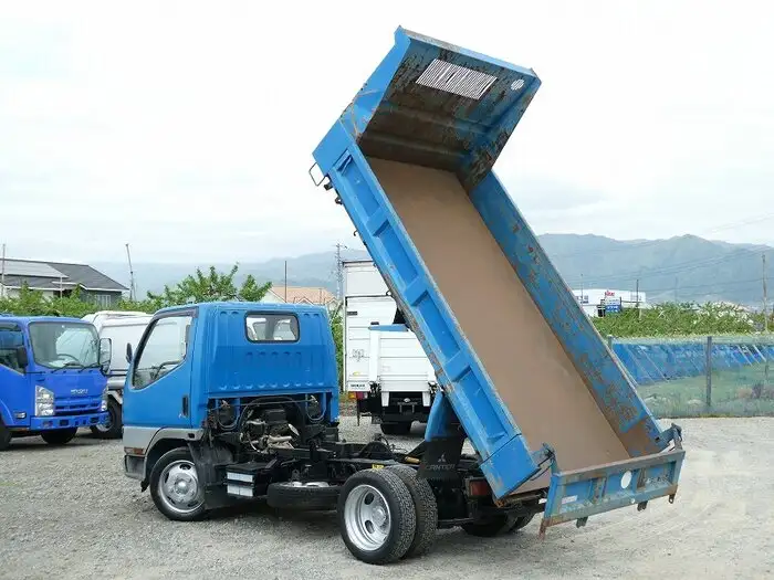 三菱 キャンター 小型 ダンプ KC-FE518BD H7の中古トラック画像8