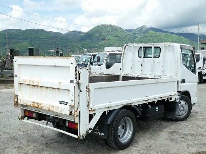 三菱 キャンター 小型 平ボディ パワーゲート PA-FE70DB|画像4