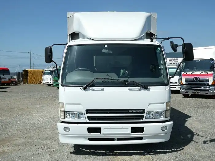 三菱 ファイター 中型/増トン ウイング ベッド PA-FK61FKの中古トラック画像2