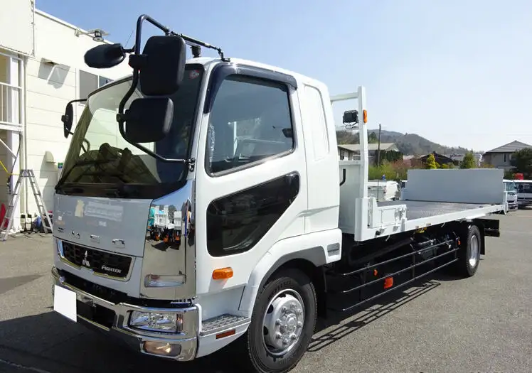 三菱 ファイター 中型/増トン 車両重機運搬 ラジコン ウインチの中古トラック画像1