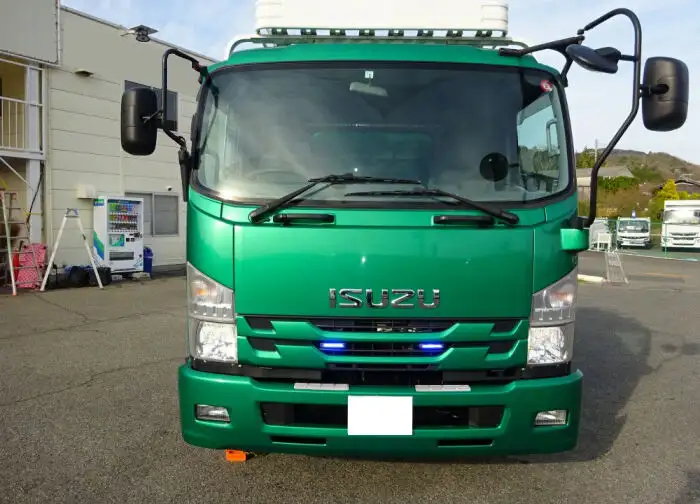 いすゞ フォワード 中型/増トン 平ボディ ベッド TKG-FRR90S2の中古トラック画像2