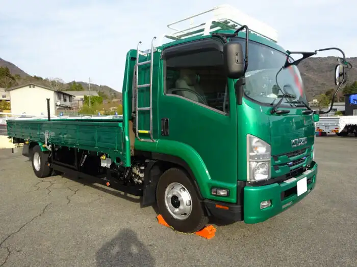 いすゞ フォワード 中型/増トン 平ボディ ベッド TKG-FRR90S2の中古トラック画像4