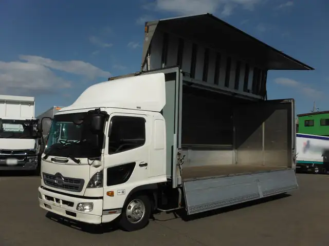 日野 レンジャー 中型/増トン ウイング ベッド BDG-FD8JLWAの中古トラック画像8