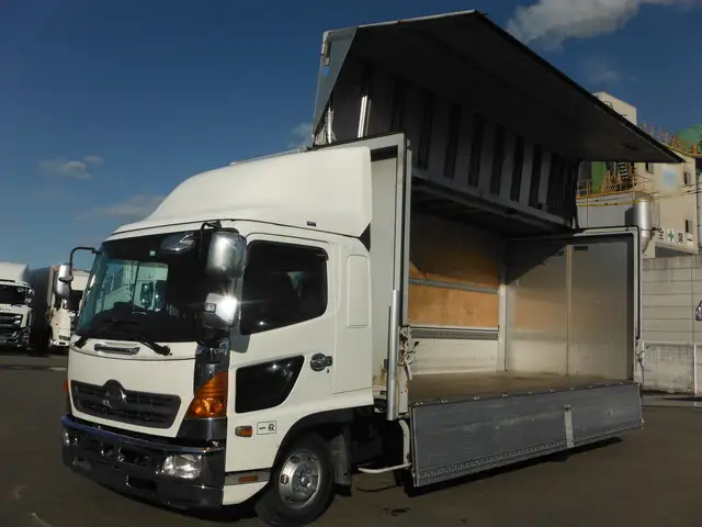 日野 レンジャー 中型/増トン ウイング ベッド BDG-FD8JLWAの中古トラック画像10