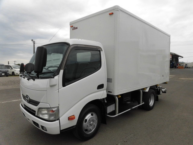 日野 デュトロ 小型 アルミバン セミロング TKG-XZU640M