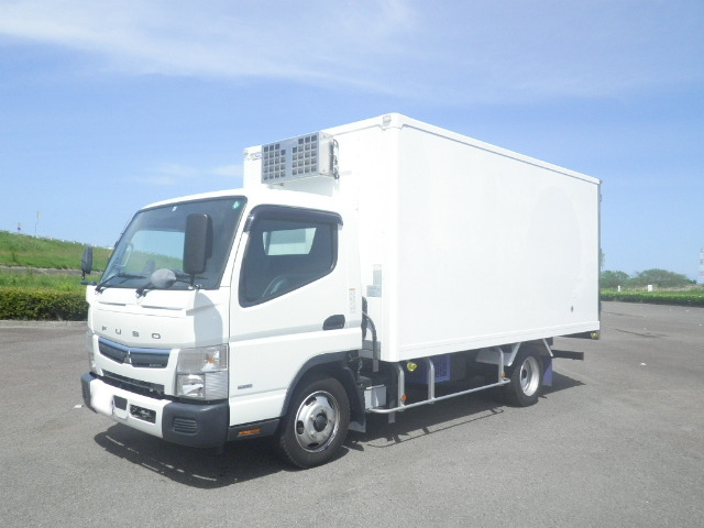 三菱 キャンター 小型 冷凍冷蔵 ワイドロング