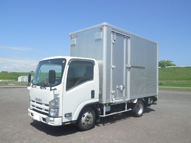 いすゞ エルフ 小型 アルミバン セミロング BKG-NLR85N