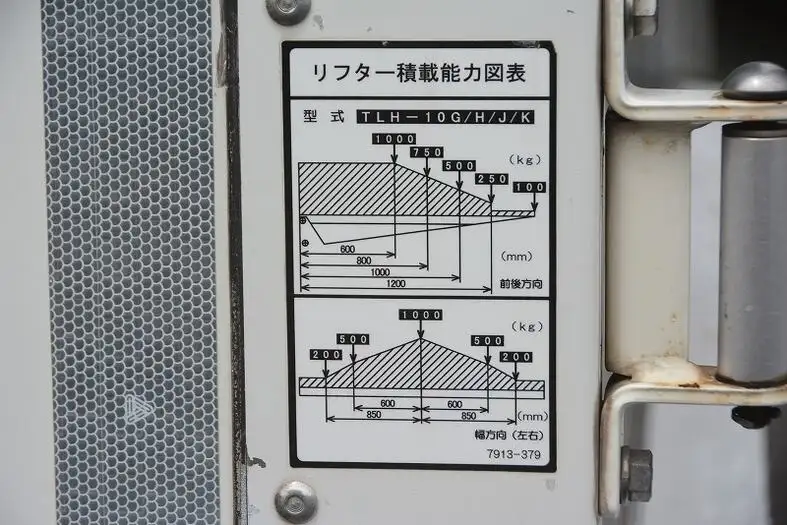 三菱 キャンター 小型 冷凍冷蔵 低温 パワーゲートの中古トラック画像9