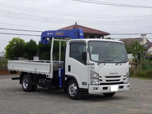 いすゞ エルフ 小型 クレーン付 4段 ラジコンの中古トラック画像2