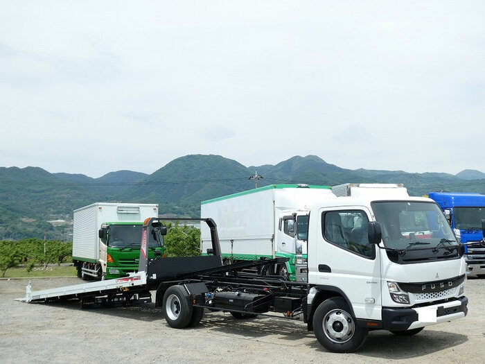 三菱 キャンター 小型 車輌重機運搬 ラジコン ウインチ|画像3