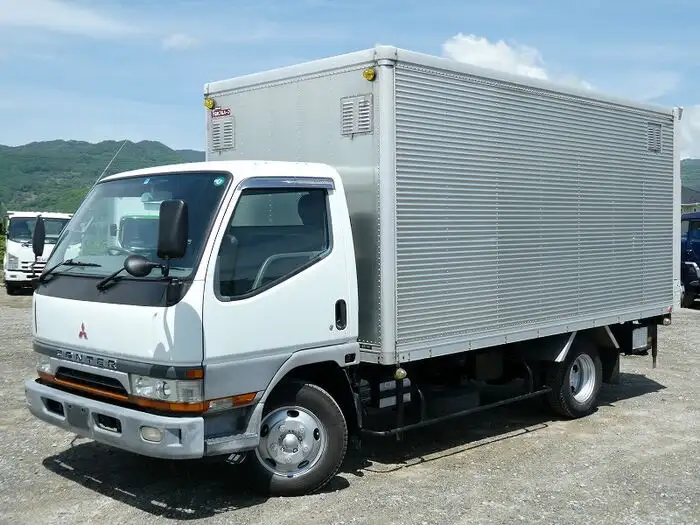 三菱 キャンター 小型 アルミバン ワイドロング KC-FE662EV の 三菱 キャンター 小型 アルミバン ワイドロング KC-FE662EV の