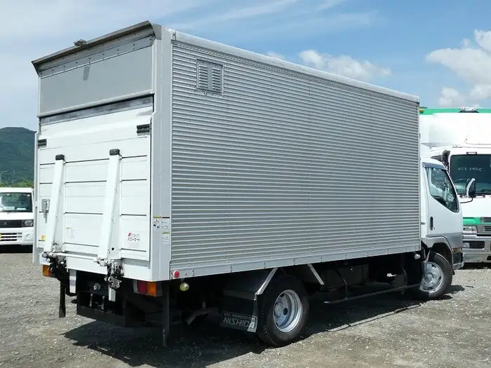 三菱 キャンター 小型 アルミバン パワーゲート KC-FE662EVの中古トラック画像3