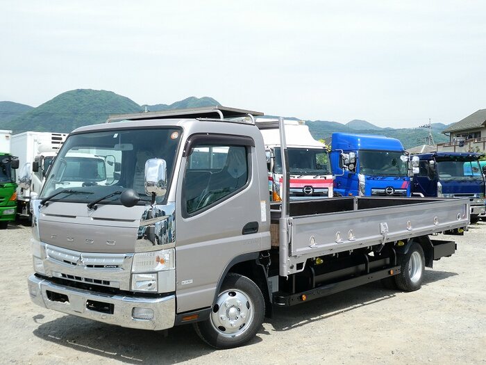 三菱 キャンター 小型 平ボディ 超ロング