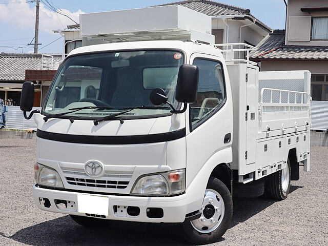 トヨタ ダイナ 小型 平ボディ セミロング BDG-XZU338