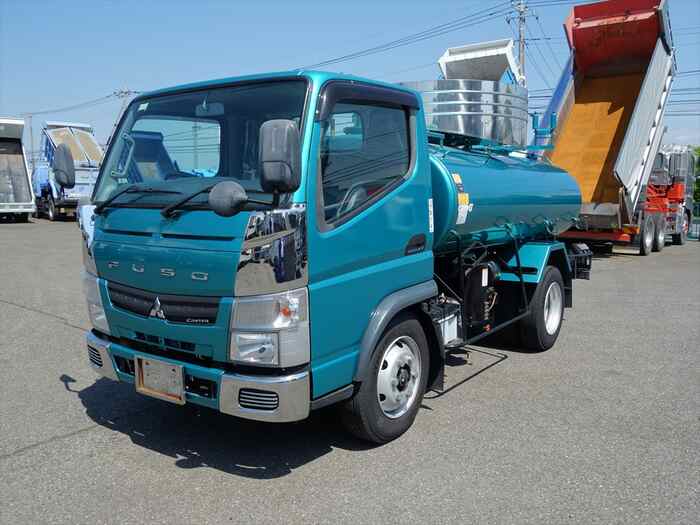 三菱 キャンター 小型 タンク車 バキューム TKG-FEA80|画像1