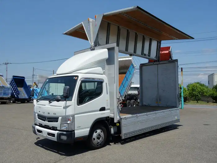 三菱 キャンター 小型 ウイング TKG-FEB50 H27の中古トラック画像11